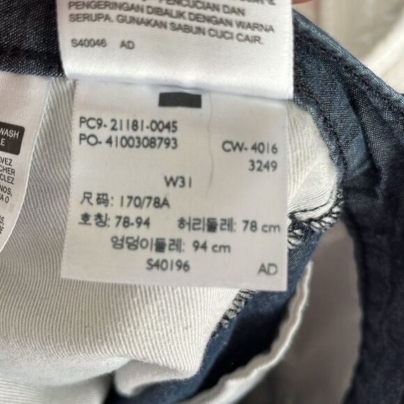 Levi Strauss Two Horse Brand Shirts Size 31W GUC Blue - Picture 5 of 5